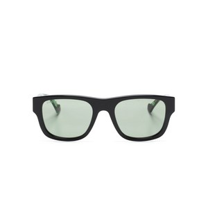 구찌 톨토이즈셸 스퀘어 프레임 선글라스