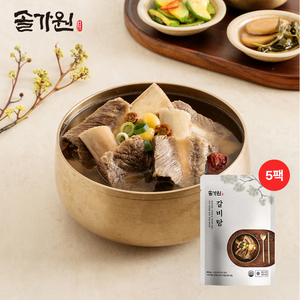 [솔가원] 의정부 맛집 진한 소갈비탕 850g x 4팩, 5개