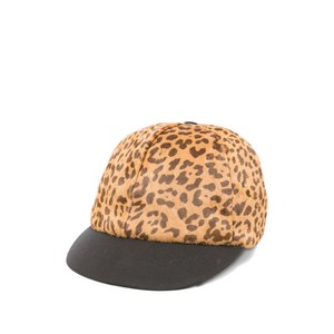 디올 레오파드 프린트 베이스볼 캡 모자
