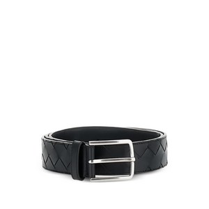 보테가 베네타 intrecciato belt, cm 105, 블랙계열