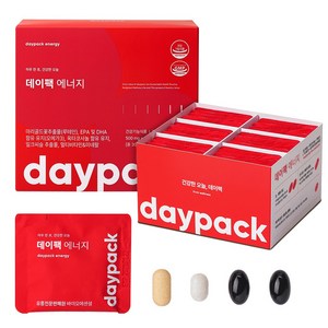 데이팩 멀티비타민 에너지 밀크씨슬+옥타코사놀+루테인+오메가3+17종, 30회분, 1개
