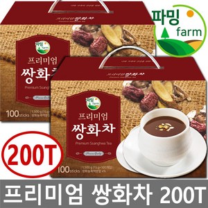 파밍 프리미엄 쌍화차 100T+100T, 15g, 100개입, 2개