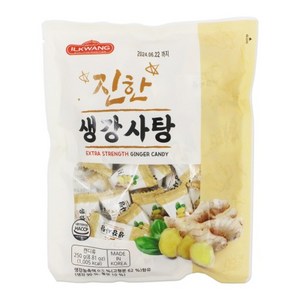 일광제과 진한 생강사탕, 250g, 1개