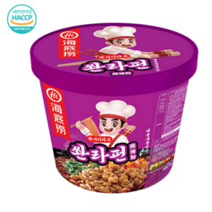 하이디라오 쏸라펀 누들컵 130g, 1개