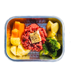 CAMKIT 캠킷 캠핑용 밀키트 요리 키트 홈파티 음식 추천 맛집 버터 함바그 함박스테이크, 250g, 1개
