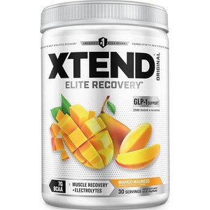 Xtend 오리지널 7g BCAA 망고 매드니스, 405g, 1개