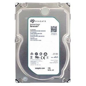 씨게이트 3.5인치 하드디스크 1TB 7200RPM 64MB HDD ST1000DM010