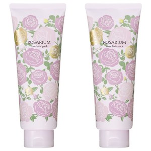 시세이도 로자리움 장미원 로즈 헤어팩, 220g, 2개