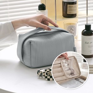 NY20 2단 대용량 멀티 화장품 파우치 메이크업 가방