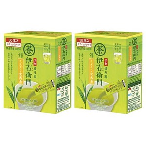 이에몬 말차가 들어간 인스턴트 현미차 스틱타입