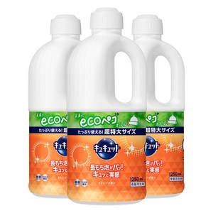 큐큣토 주방세제 오렌지향 리필용