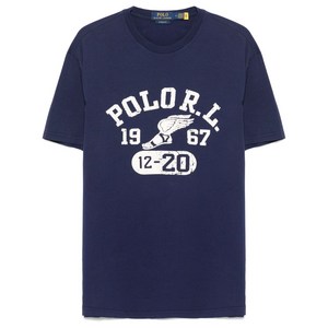 폴로랄프로렌 로고 프린트 티셔츠