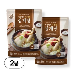 자연별곡 더 진한 삼계탕, 900g, 2개