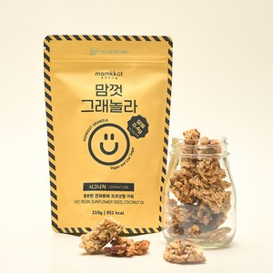 맘껏푸드랩 비건 저당 시그니처 그래놀라210g, 1개, 210g