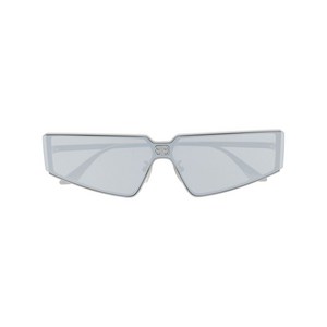 발렌시아가 실드 2.0 직사각 프레임 선글라스