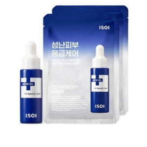 아이소이 아크니 닥터 1st 스피디 스팟 14ml + 마스크팩 2p, 1개