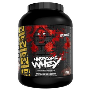 뮤턴트 하드코어 고메 웨이 프로틴 믹스 초콜릿 밀크셰이크