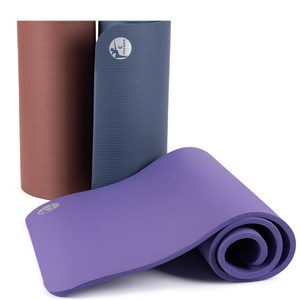 [바디포유] IW 밸런스 NBR 요가매트 16mm, 블루 인디고, 1개