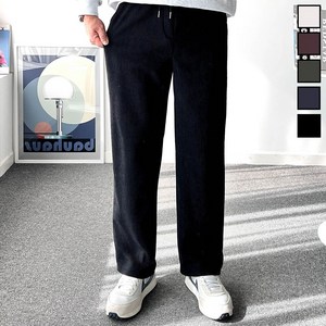 놈시크 29-38 도톰한 겨울 기모 남자 골덴 바지 코듀로이 와이드 밴딩 팬츠