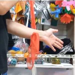 팔뚝통과 스카프 마술도구(Silk thru hand)