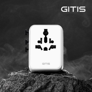 지티스 100W 고성능 초고속 여행용 멀티어댑터 2500W 고전력