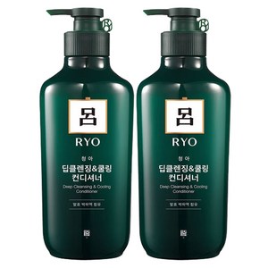 려 청아 두피딥클렌징 컨디셔너, 550ml, 2개