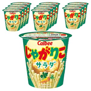 가루비 쟈가리코 사라다 맛, 57g, 12개