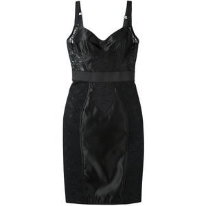 돌체앤가바나 플로럴 레이스 코르셋 드레스, 블랙계열, Italy 36(KR 33)