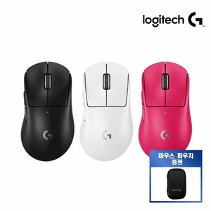 [로지텍코리아 정품] 로지텍G PRO X SUPERLIGHT 2 DEX + 마우스 파우치 세트 지슈라2 덱스