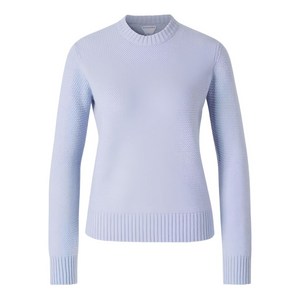 보테가 베네타 인트레치아토 골지 트리밍 스웨터, 블루계열, Standard L