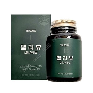 트러스큐어 멜라뷰 600mg 60정, 1개