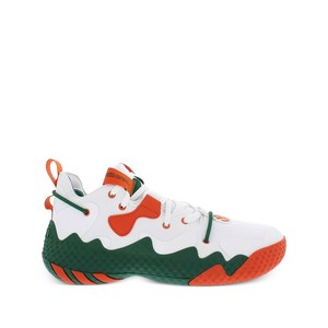 아디다스 SM 하든 Vol. 6 "화이트/그린/오렌지" 스니커즈, US men 12(KR 300), 화이트계열