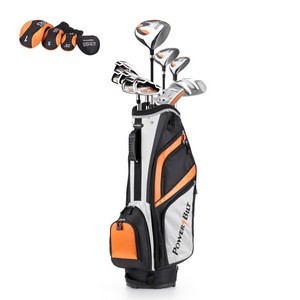 파워빌트 남성용 TPS 스틸 골프채 풀세트