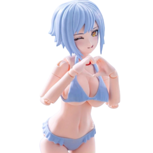 [심낙상무]NUKE MATRIX 행렬 모형 여우 Vivian 여름 수영복 특전 걸프라 1/12 프라모델, 1개