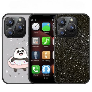 2Pcs DIY 스티커 SOYES XS18 Pro 새로운 2GB RAM 16GB ROM Android 9.0 얼굴 인식 듀얼 SIM 듀얼 스탠바이 3G 네트워크 3.0" 스마트폰