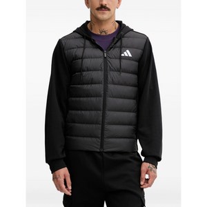 아디다스 로고 디테일 후드 재킷, 블랙계열, M(KR 100)