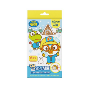 아텍스 뽀로로 열냉각시트, 6개입, 3개