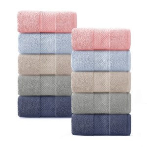 록신 명품 호텔수건 코마사 부드러운 고퀄리티 수건 540GSM 40수 10종세트 호텔 수건 40수, 혼합, 10개