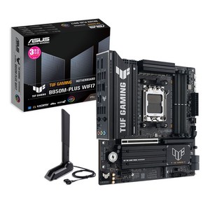 ASUS TUF GAMING B850M-PLUS WIFI7 STCOM 에이수스 컴퓨터 게이밍 PC 메인보드 AMD CPU추천 MainBoard