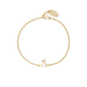 비비안웨스트우드 구체 장식 체인 브레이슬릿