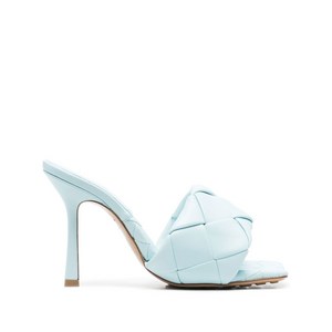 보테가 베네타 리도 인트레치아토 가죽 뮬, Europe 39.5(KR 265), 블루계열