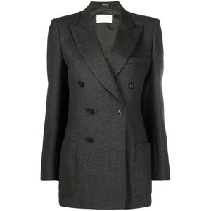 메종 마르지엘라 메종 마르지엘라 피크드 라펠 싱글 브레스티드 블레이저