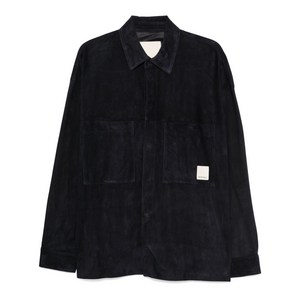 엠포리오아르마니 스웨이드 셔츠 재킷, 블루계열, Italy 50(KR 100)