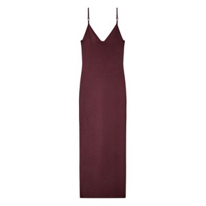 베르사체 세이프티 핀 골지 미디 드레스, 레드계열, Italy 44(KR 77)