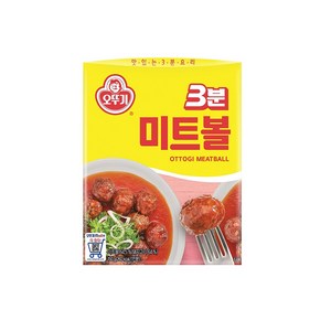 오뚜기 3분 미트볼, 150g, 4개