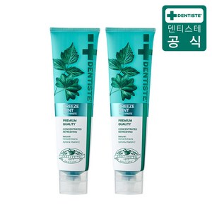 [공식몰] 덴티스테 뉴 브리즈민트 치약, 2개, 180g