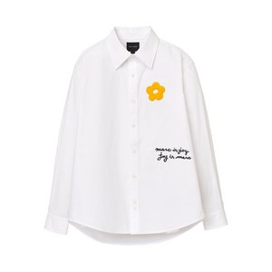 마크제이콥스 플라워 패치 코튼 셔츠, 화이트계열, Standard XS(KR 44)