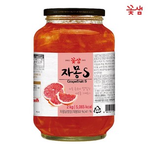 꽃샘 자몽S 차