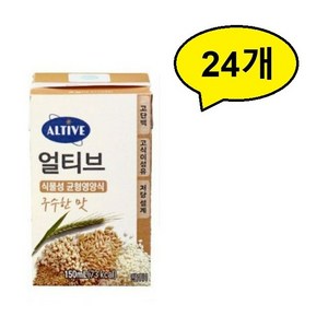 얼티브 균형영양식 구수한맛, 150ml, 24개