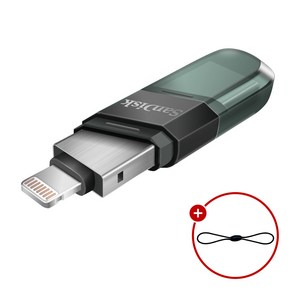샌디스크 iXpand Flash Drive Flip 아이폰 전용 USB 3.1 Gen1 SDIX90N + USB 고리줄